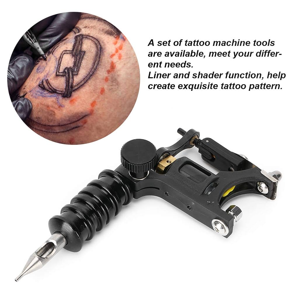 その他 Rotery tattoo machine Hybrid Rotary tattoo machine, adjustable stroke 1mm - 7mm