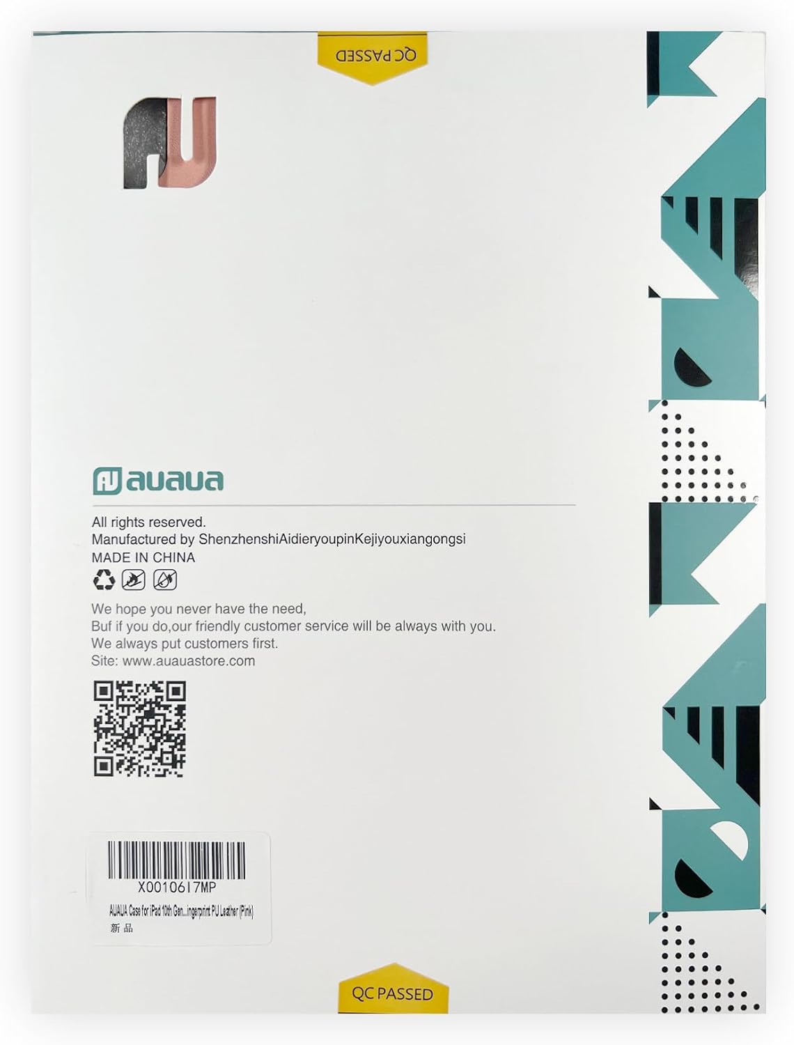 auaua Case for iPad (A16) 11th Generation 11 Inch 2025, iPad 10th Generation 10.9 Inch 2022, with Pencil Holder, Auto Sleep/Wake, Adjustable Stand, PU Leather