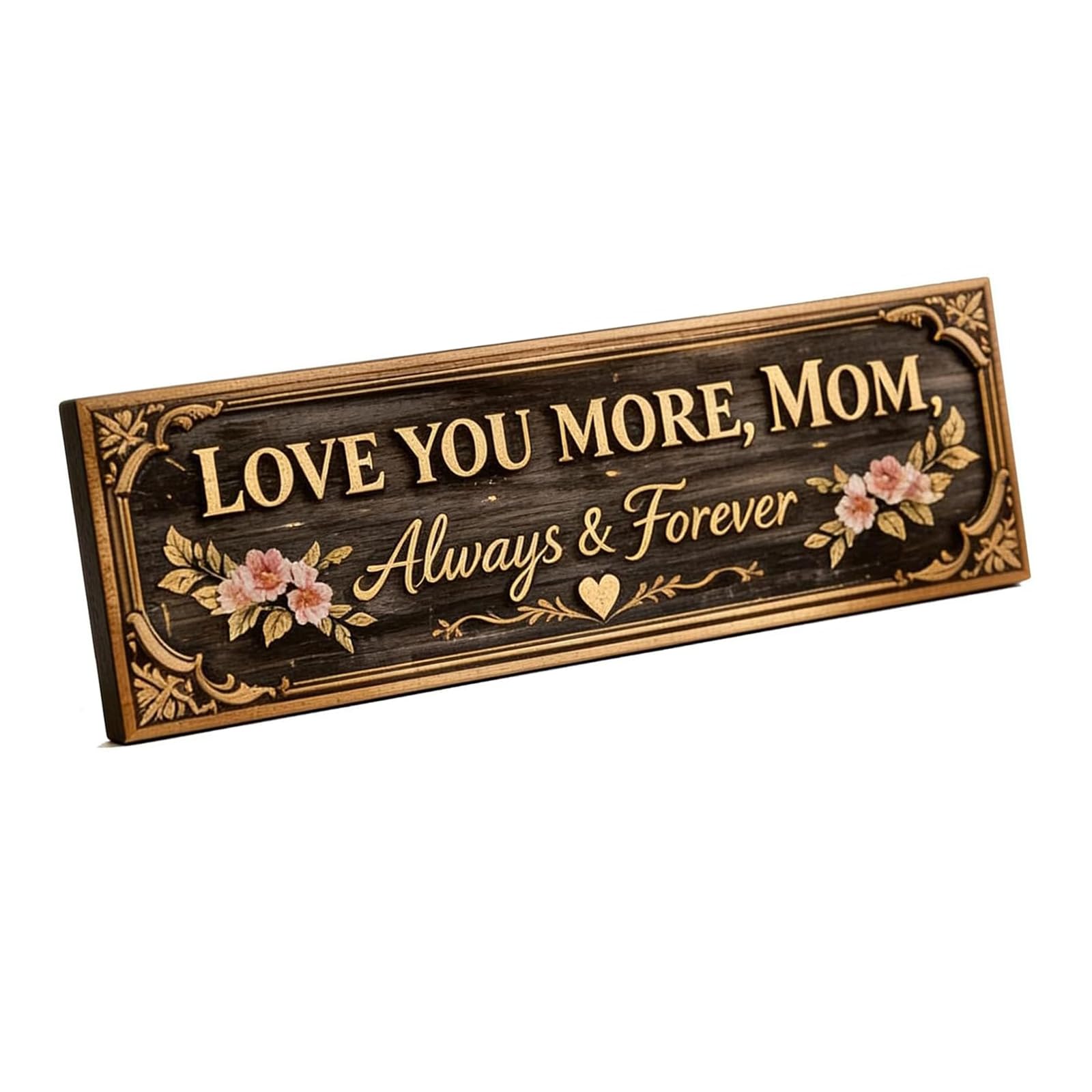 Day Front Door Signs Metal Hangers Love You More, Mom Wall Hanging Decorations Mom Mother Mother Day Hanging Signs