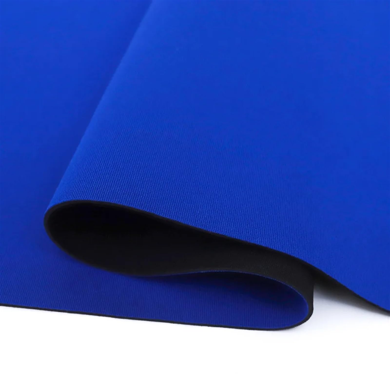 Neoprene Sewing Fabric, Neoprene Sewing Fabric Blue with Black 45x10-35cm 2mm(45cm x 35cm)