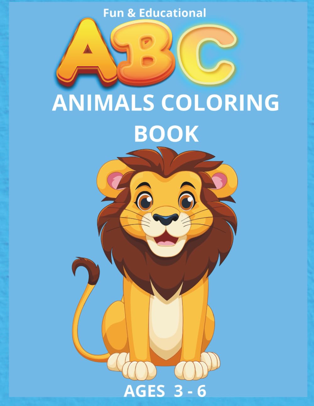 ABC Animals Coloring Book