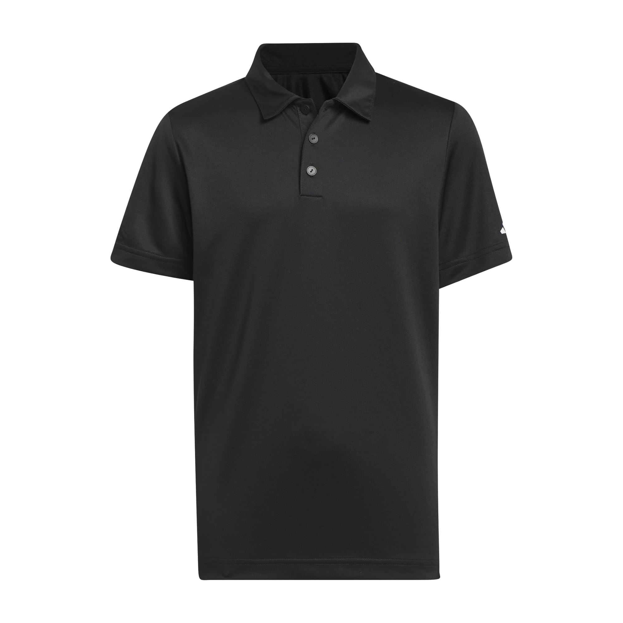adidas Boy's Performance Short Sleeve Polo Shirt Kids, Black, 7-8 Years