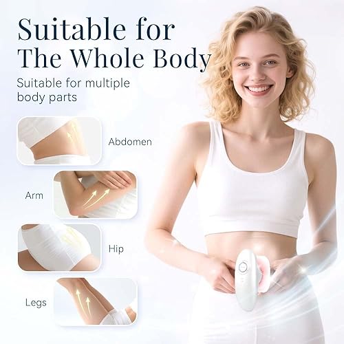 Miniatura 6 de Máquina de celulitis, kit completo, tecnología de escultura 3 en 1, máquina de esculpir el cuerpo, dispositivo de estiramiento de la piel para