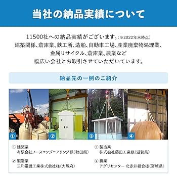 Amazon | クレーンスケール本舗 OCS-1-M 1T 1000kg 吊りはかり