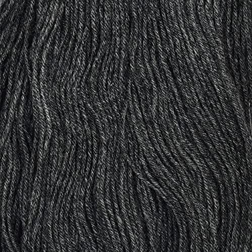 Image of M.G ENTERPRISE Brilon Wrosted Grey (200 gm) Wool Hank Hand Knitting Wool /Art Craft Soft Fingering Crochet Hook Yarn, Needle Knitting Yarn Thread dye O