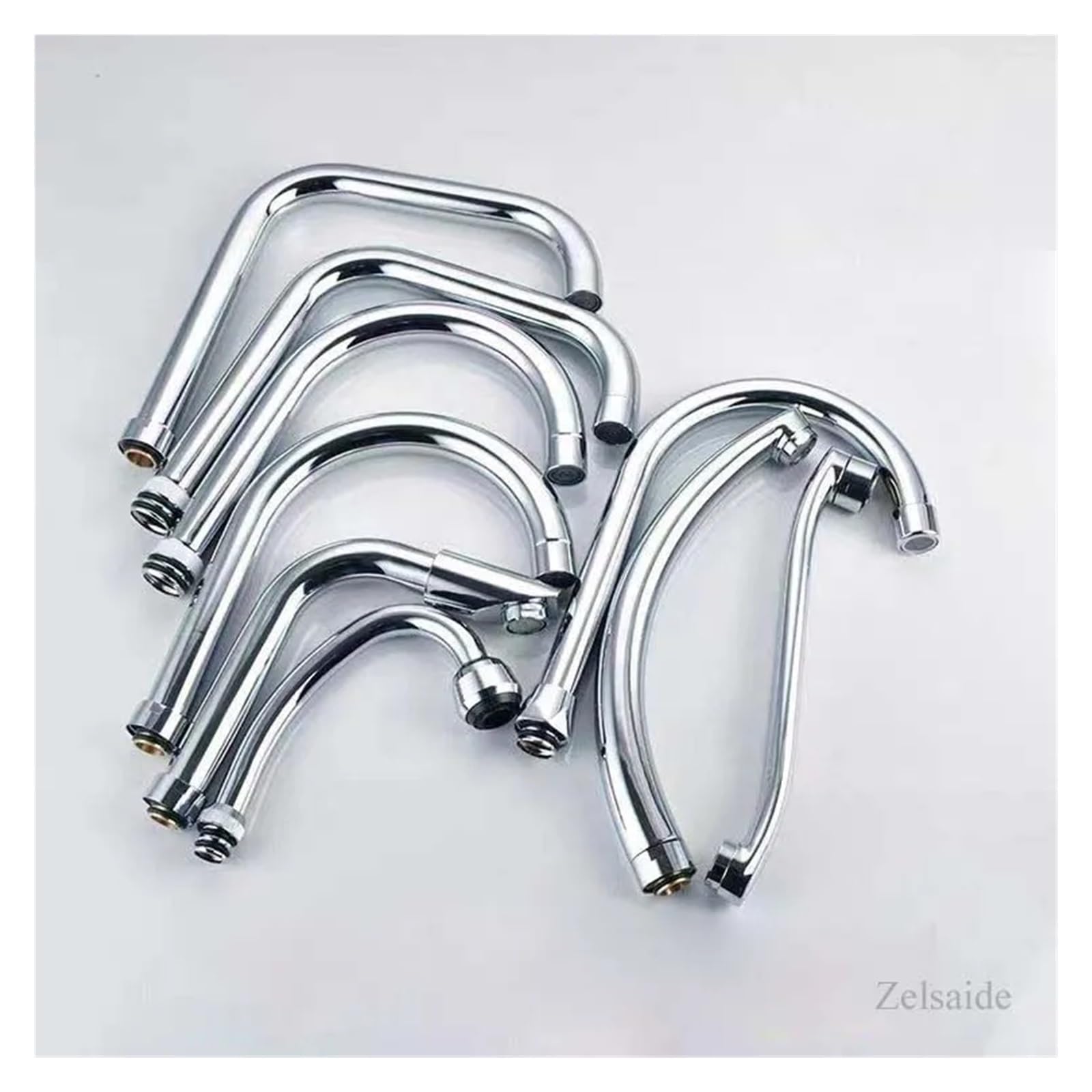 Abflussrohr für Küchenspüle, Edelstahl, Ersatzrohr für 24-mm-Wasserhahnanschluss, langlebig und auslaufsicher, ideal für die Küchenrenovierung