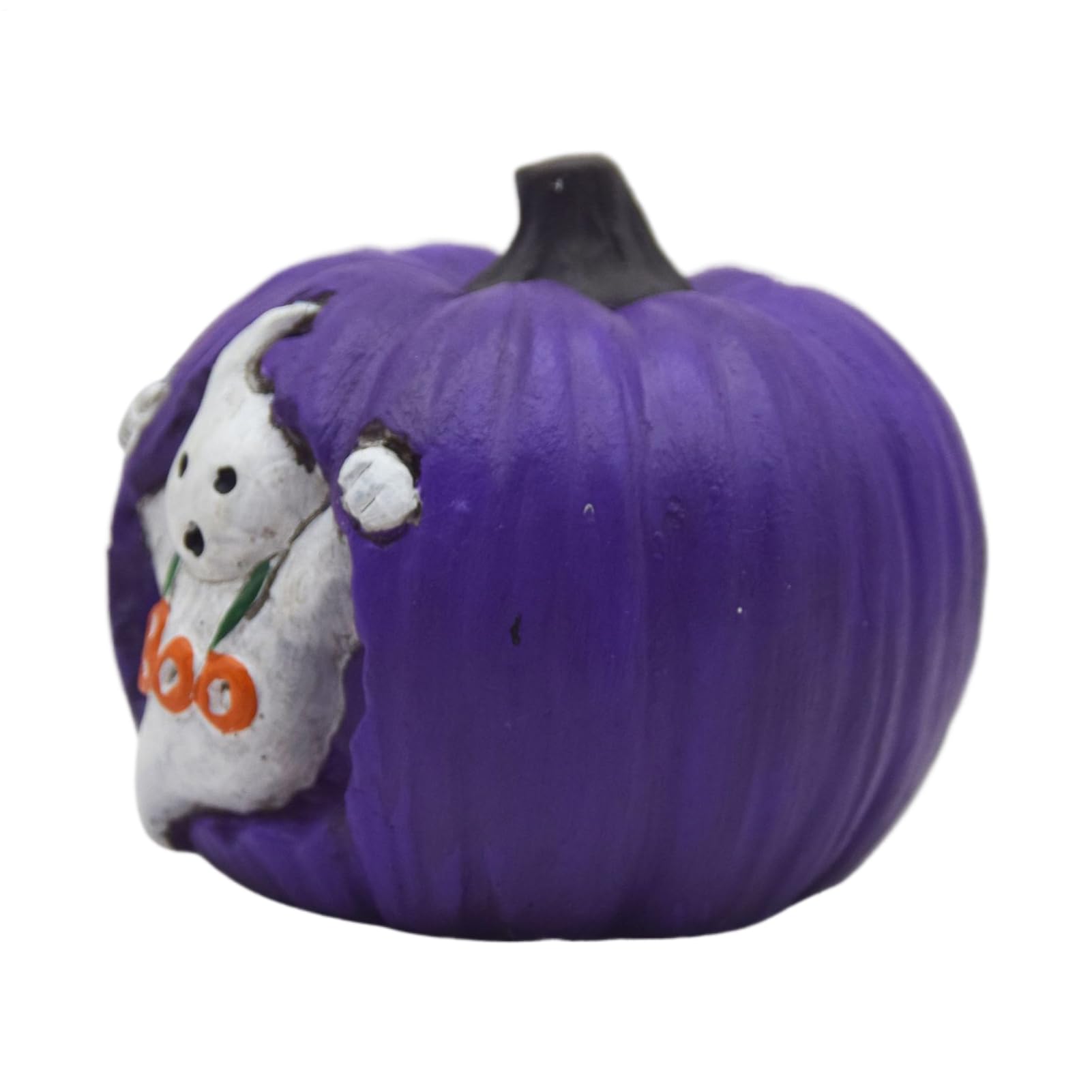 Fantôme citrouille d'Halloween en résine pour décoration d'intérieur et fête