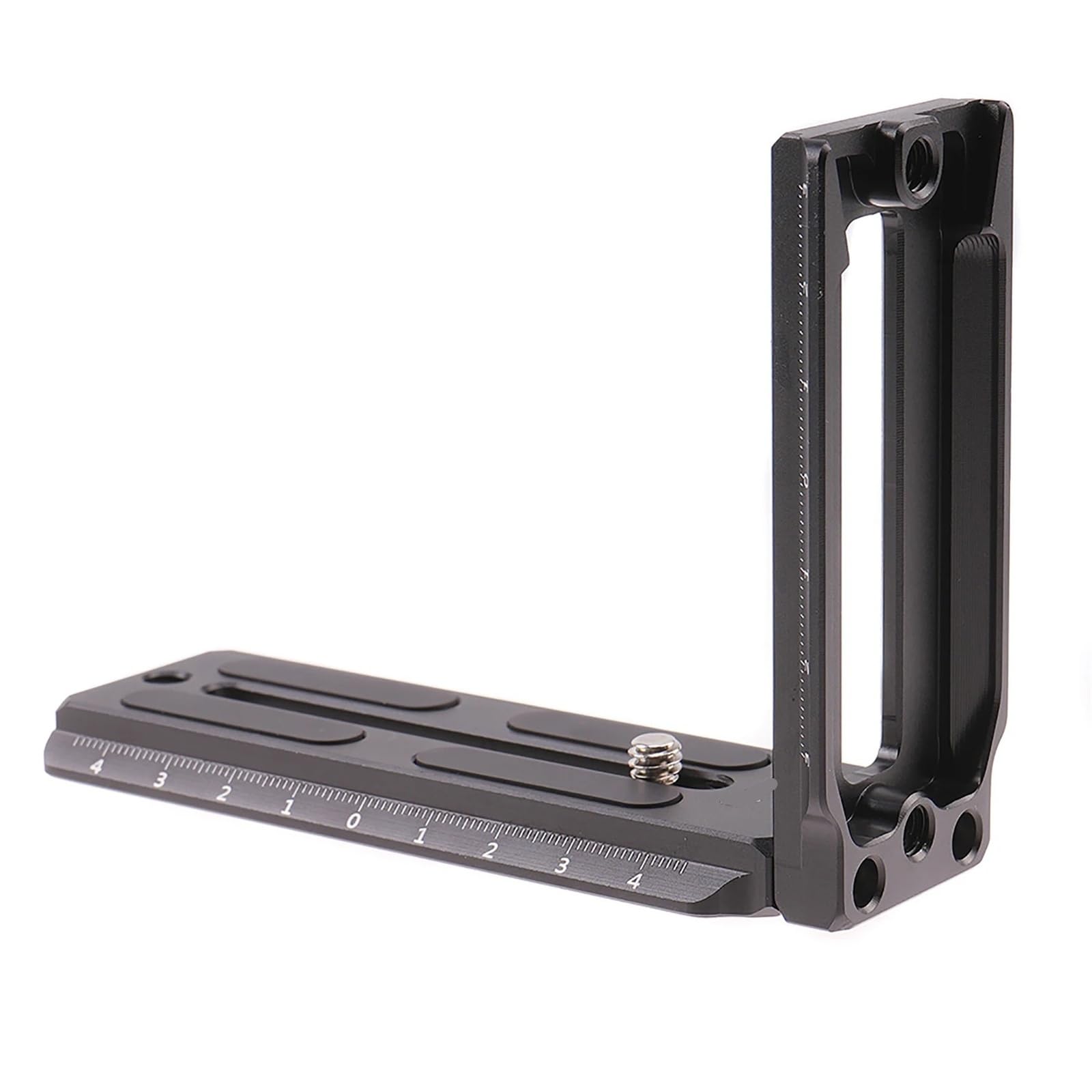 Soporte en L Arca para placa vertical de aluminio con roscas de trípode 4
