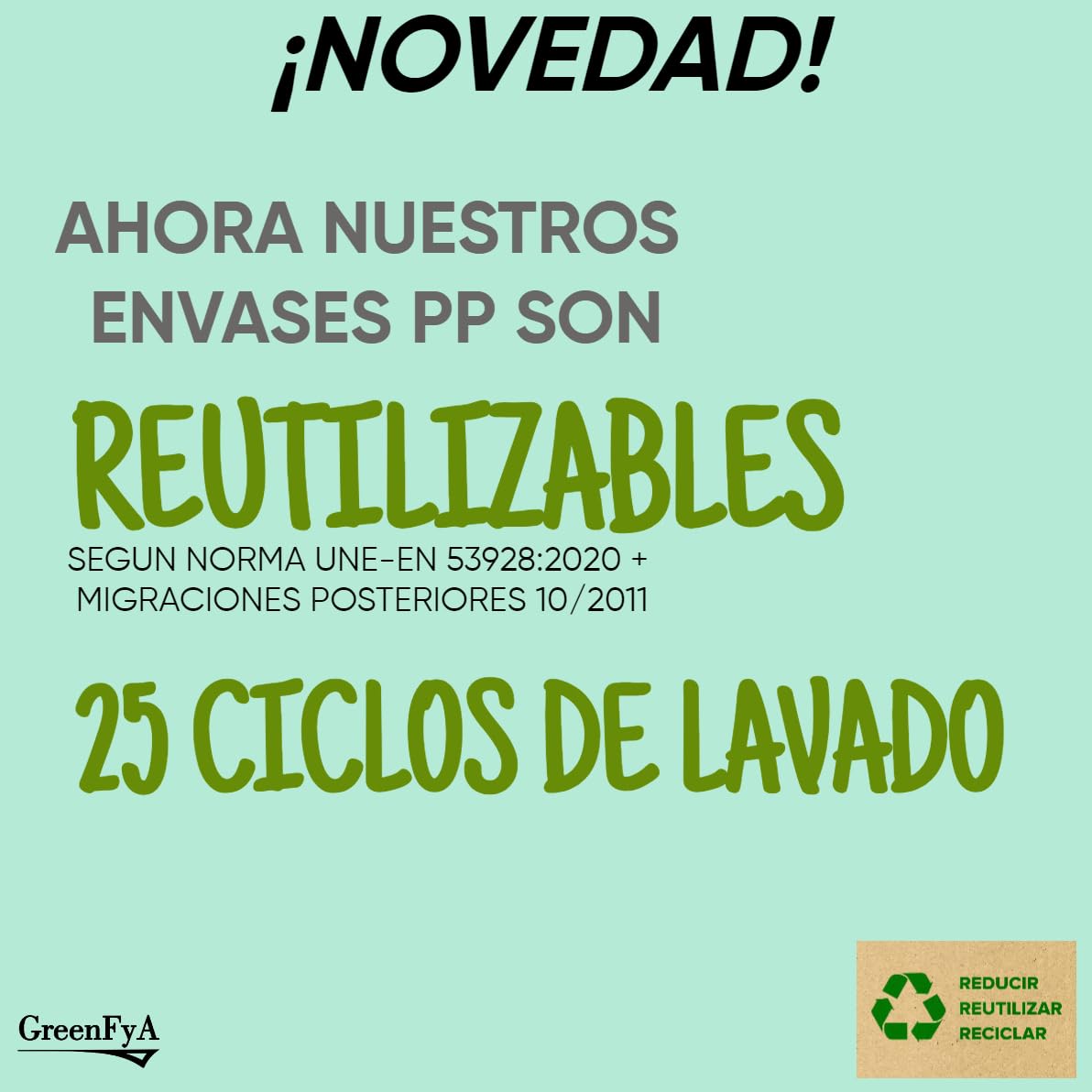 50 Tapers para Comida Hermetico de Plástico PP Reutilizables con Tapa Bisagra. Apto para Microondas, Congelador y Lavavajillas. Tuppers para Alimentos Calientes o Fríos (500ml) - 3