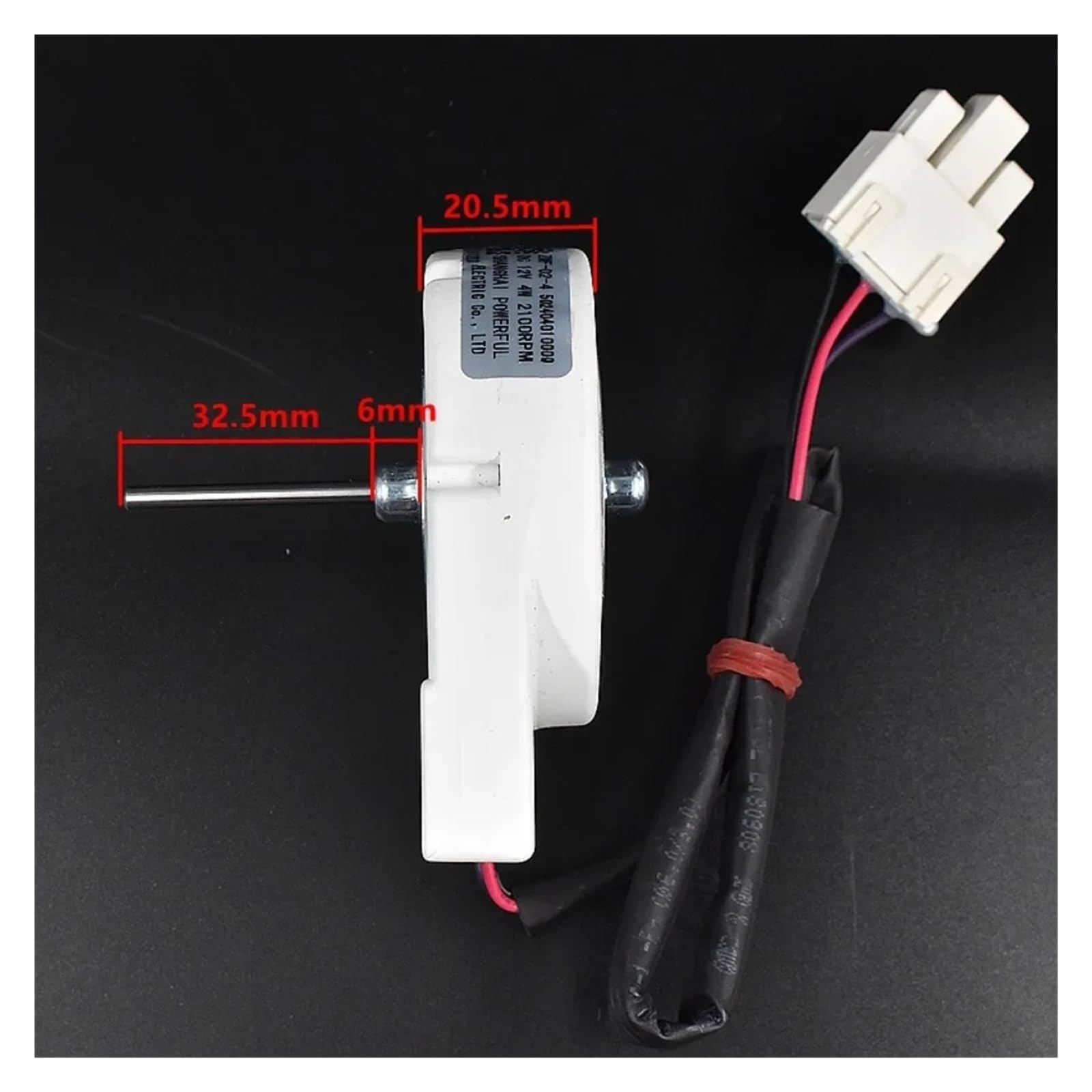 Compatible For Midea, Refrigerador 50240401000Q DC 12V 4W ZWF-02-4