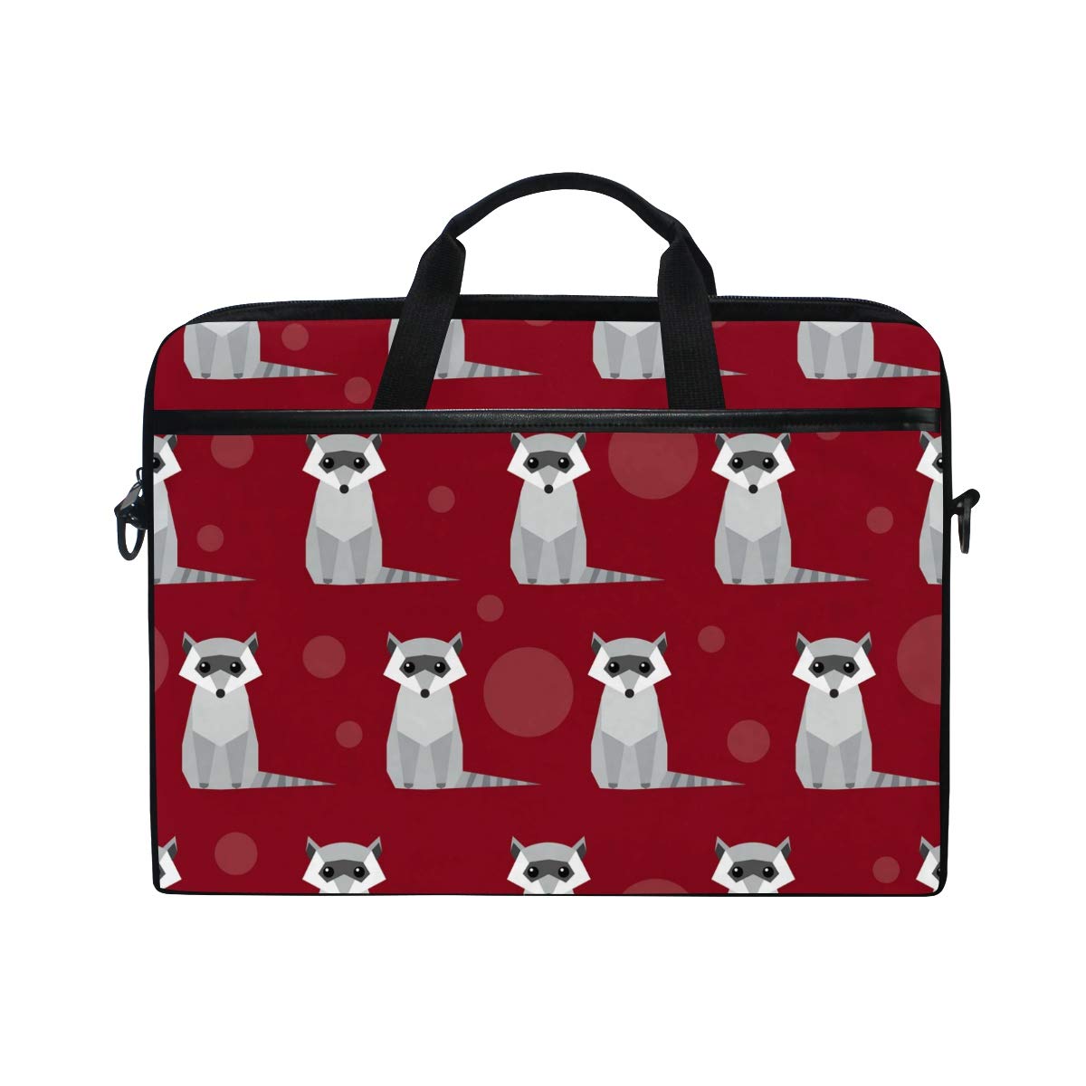 Funda para portátil de 14 a 15.4 pulgadas tipo bandolera Raccoon maletín ordenador 7