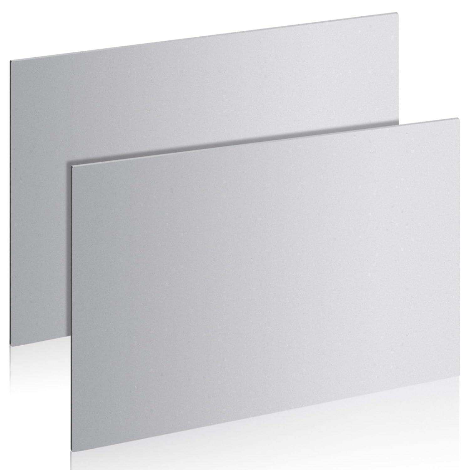 WENHUALI 2 Pack 18 Gauge Cold Rolled Steel Sheets 12x9 Inch - Weldable Q195 Metal Plates for DIY Crafts, Industrial Projects