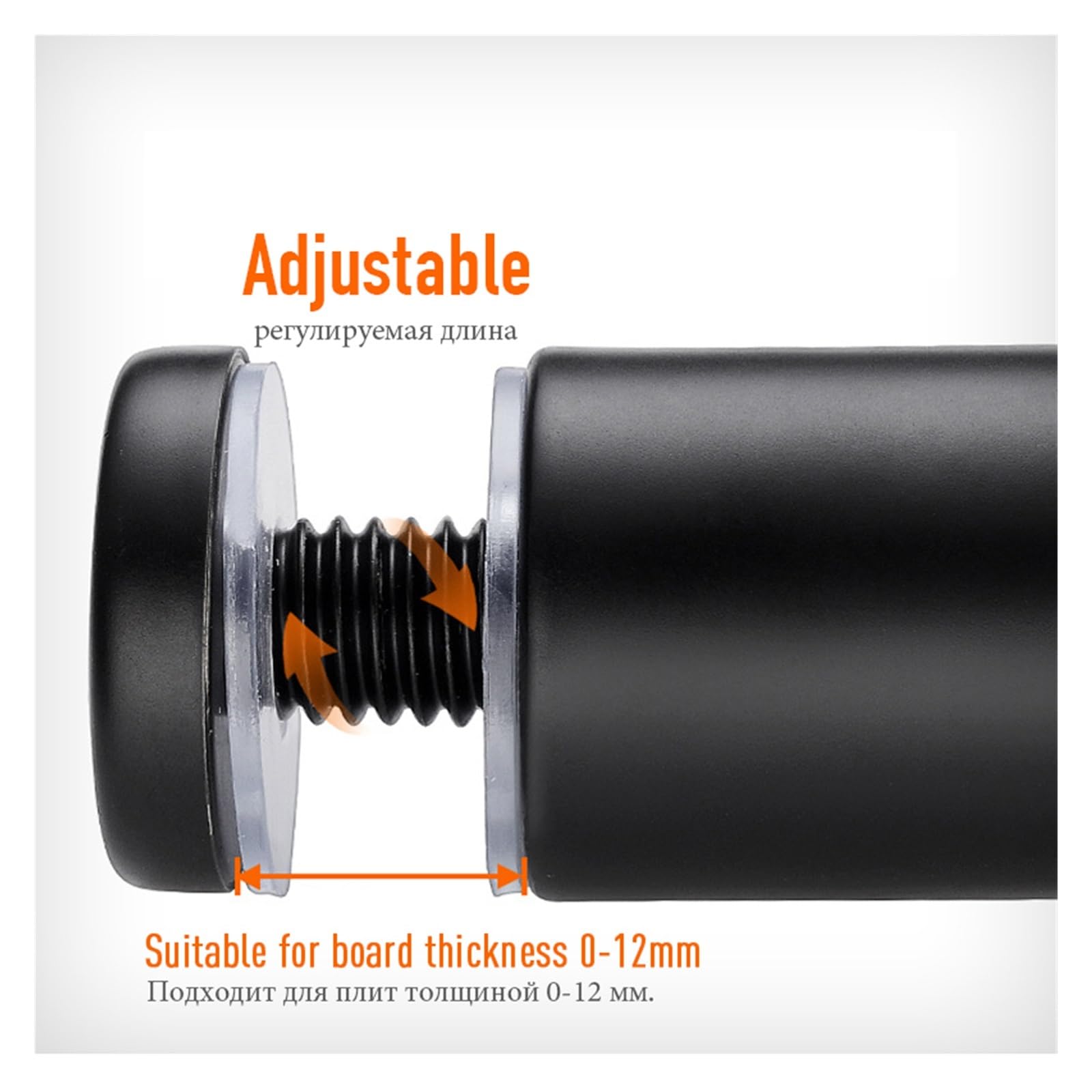 Tornillos de fijación para carteles publicitarios 20 piezas de fijaciones de separación, tornillos de acero inoxidable for carteles publicitarios, pernos, soportes, clavos publicitarios, tornillos de