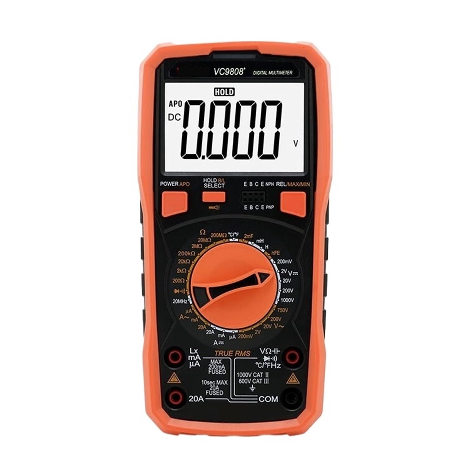 Multimetr, Cyfrowy Multimetr Indukcyjności 20H Kondensator Elektryk Tester