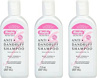 ラグビー硫化セレンフケ防止シャンプー - ノーマルヘア用ブルーフォーミュラ - 198.4 g (3パック)