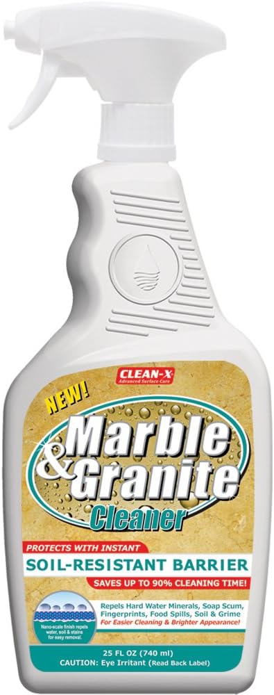 Clean-X® Marble & Granite Cleaner & Protectant