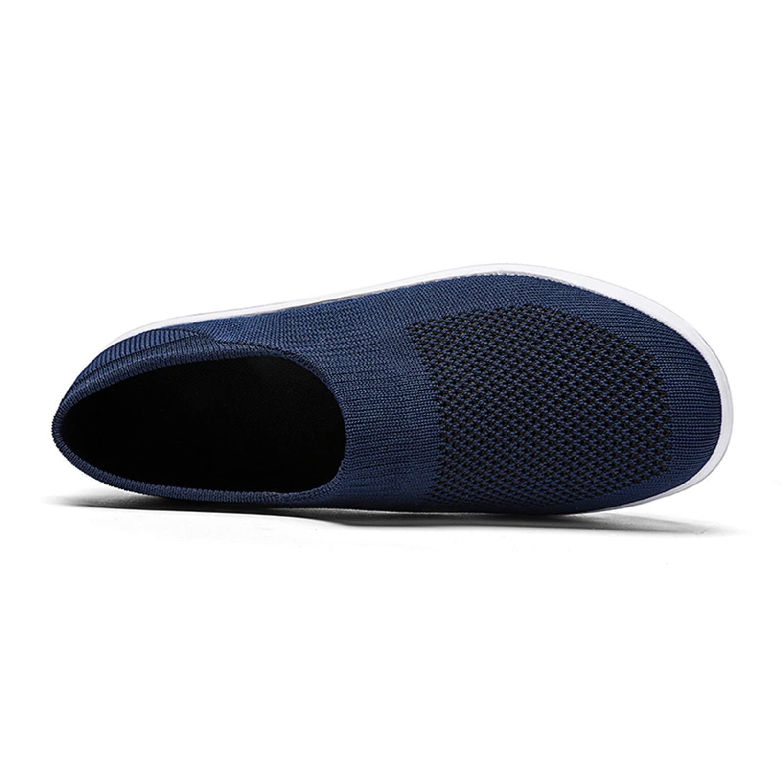 Zapatos sin cordones para mujer, zapatillas de verano, informales, cómodas, ortopédicas, de malla, para paseo, aire, cojín de gimnasia, deportes, ligero, fitness, exterior, adelgazantes, basculantes,