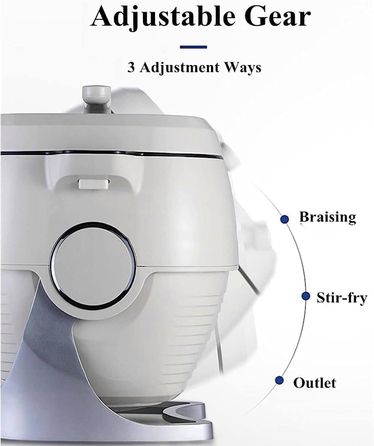 Automatic Cooking Machine,2000W auto Cooking Wok Fried Rice Stir Fry Machine