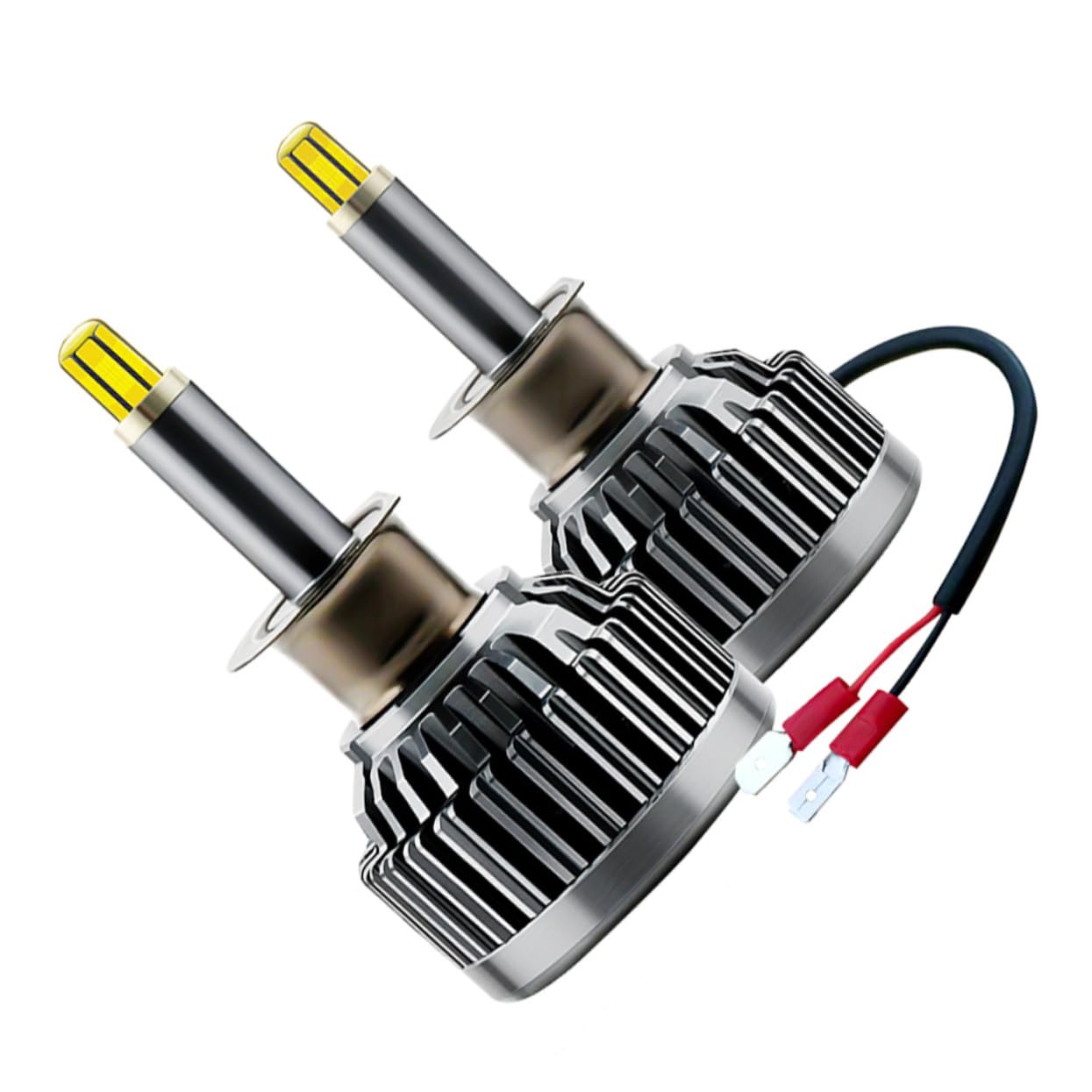 SOLUSTRE Bombilla de Coche H1 LED 1 Par 18000lm 60w Aluminio