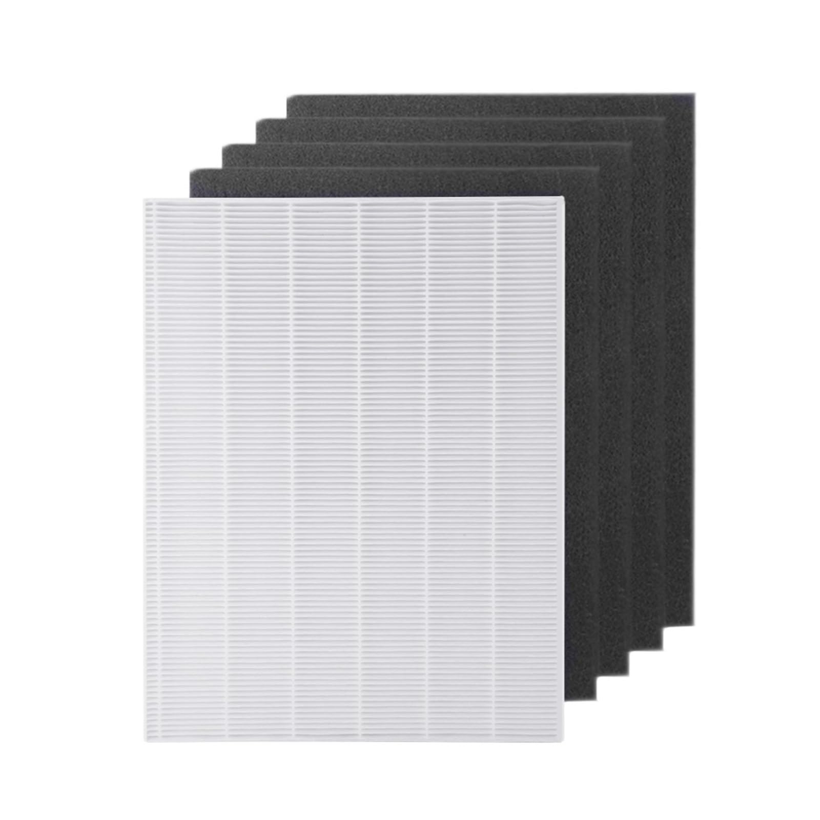 4 Pezzi Di Parti Del Purificatore D'aria, Prefiltri Al Carbone E 1 Pezzo Di Filtro Principale, Compatibile Con Winix, 115115 5300 5500 6300