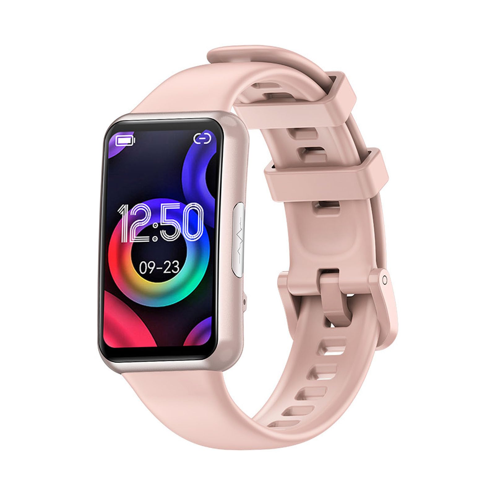 Smartwatch 1.47" Orologio Fitness Tracker con 60+ Sportivo, Contapassi, Cardiofrequenzimetro, SpO2, Impermeabile Smart Band per Uomo Donna Android iOS,B
