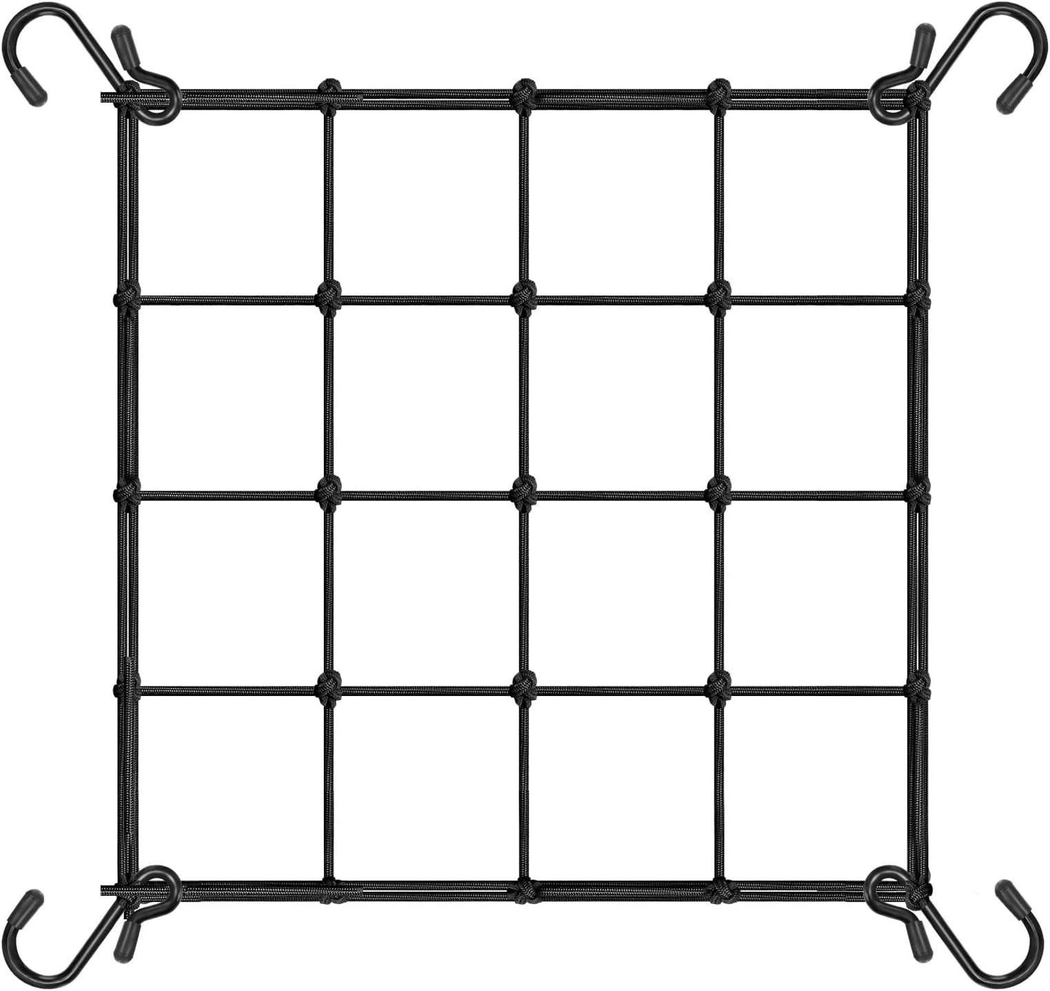 VIVOSUN Garden Netting 60 x 60 cm, Elastic Trellis Net with 4 Hooks Trellis Net for Climbing Plants Vegetables Fruits and Flowers