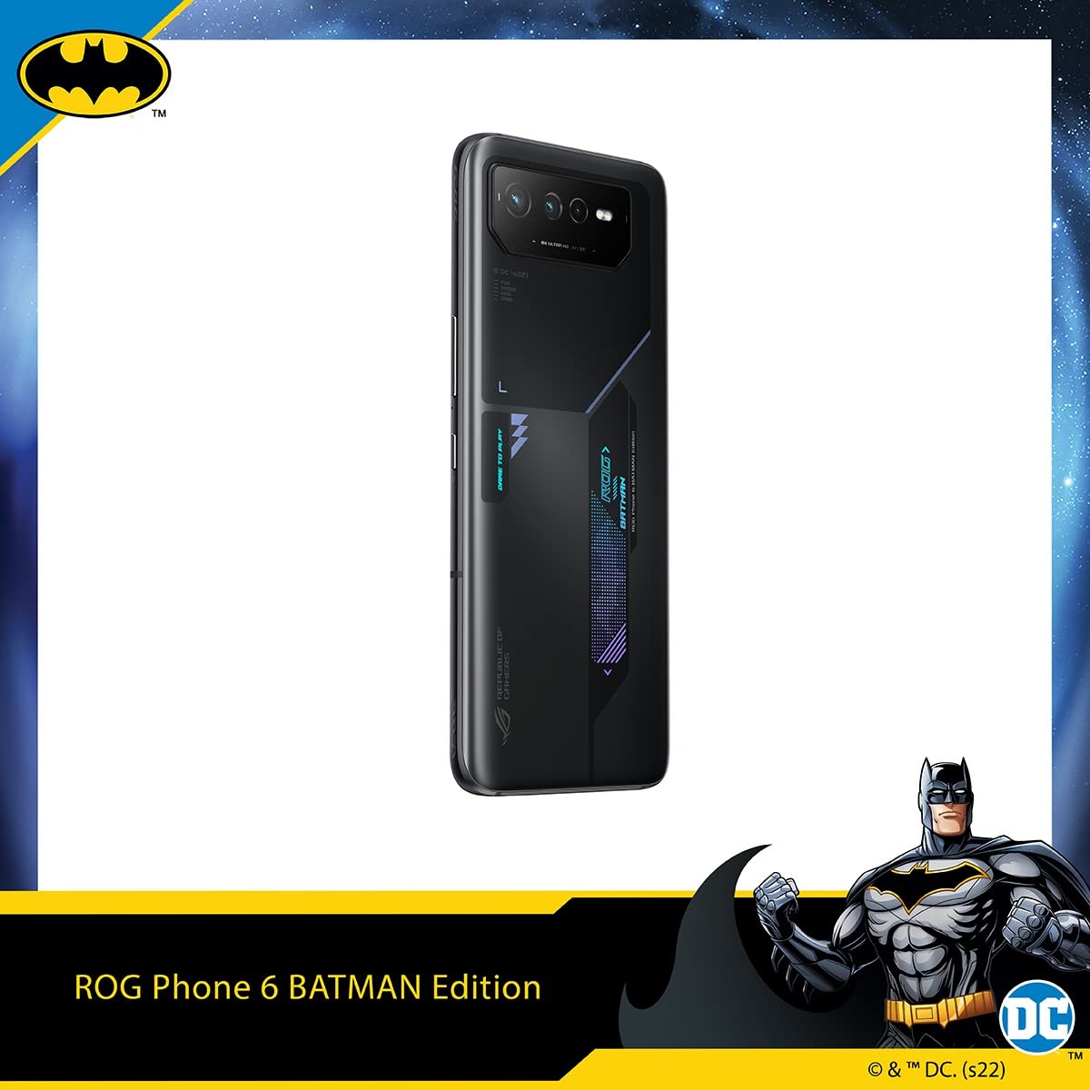 ASUS ROG Phone 6 Batman Edition 12 GB RAM, 256 GB pamięci