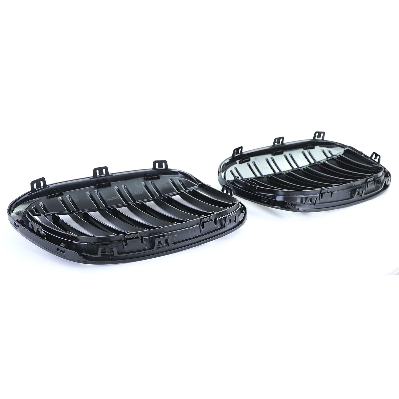 GRILL DOPPELSTEG GLANZ SCHWARZ PASST FÜR DEN BMW X1 F48 2015-2019