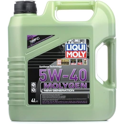 Liqui Moly Molygen 5W-40 Engine Oil 4L