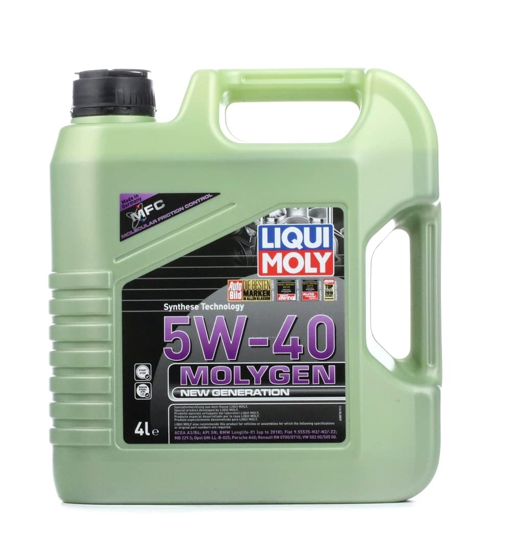 Molygen Generation 5W-40 Fully Synthetic Engine Oil (4L)