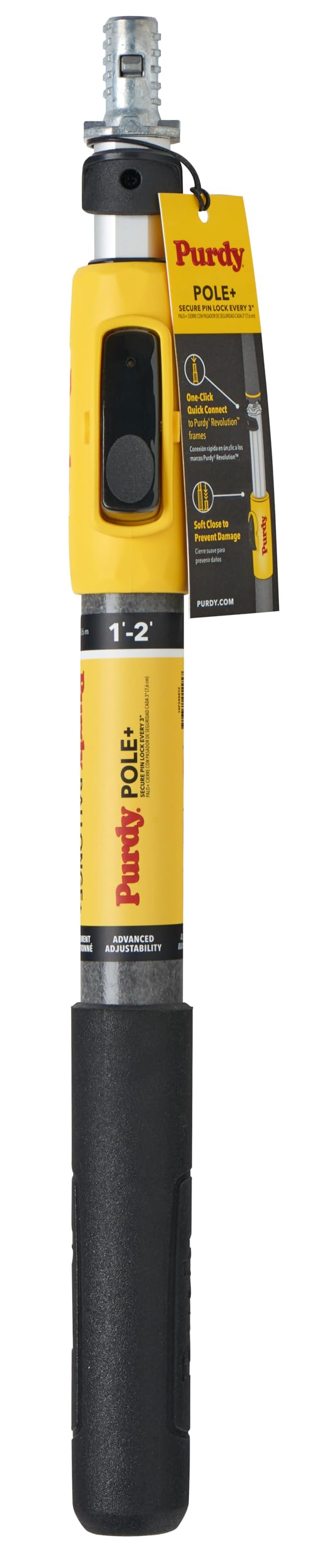 Purdy 14P240012 Pole+ Extension Pole 1-2Ft Pur14P240012 from B&Q