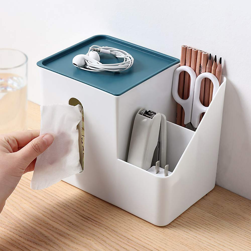 Porta Fazzoletti Da Parete Adesivo - Dispenser Salviette Per Casa, Cucina, Camera Da Letto, Bianco - Foto 7