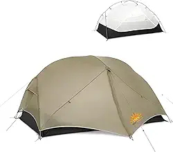 Barraca de Camping 2 Pessoas, Dupla Proteção! Design Esférico Estável e Impermeável 3000mm para Aventuras ao Ar Livre.