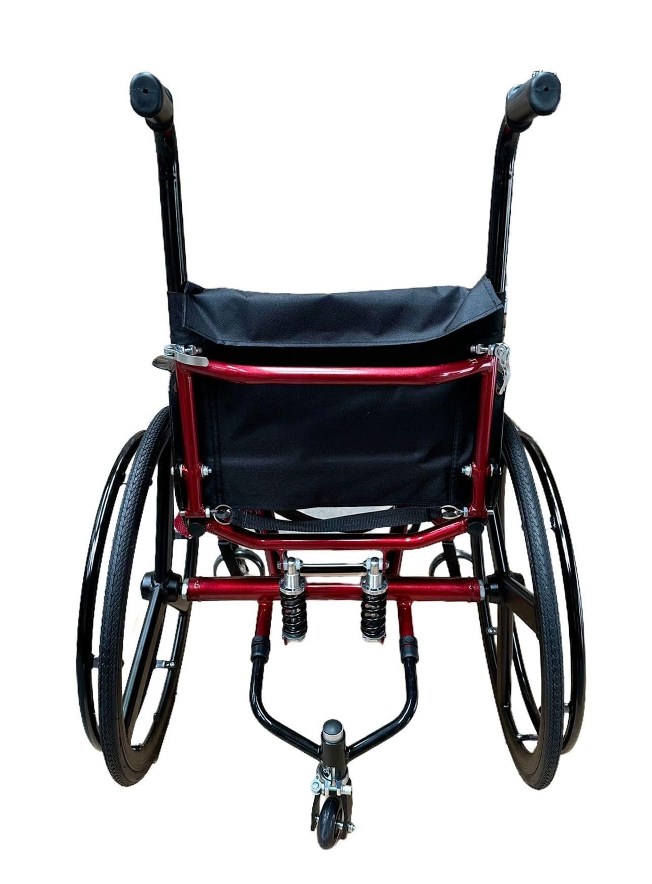 Silla de ruedas de rendimiento deportivo, manual, plegable, de aluminio, ultraligera, 13 kg, autopropulsada, 44 cm de ancho del asiento