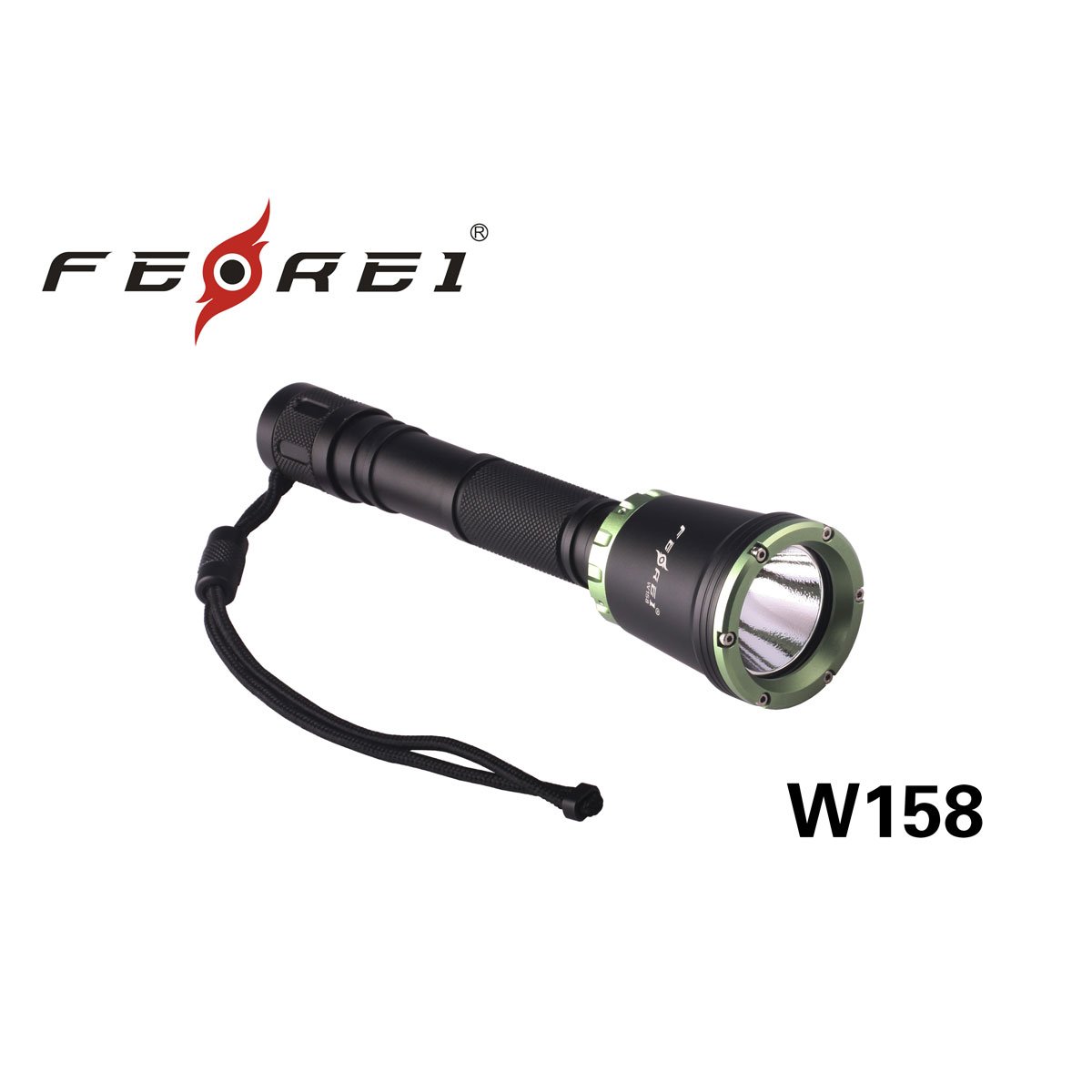 W158LG Light Green 1CREE XM-L2 LED 860 Lumen Diving light Waterproof Flashlight torch