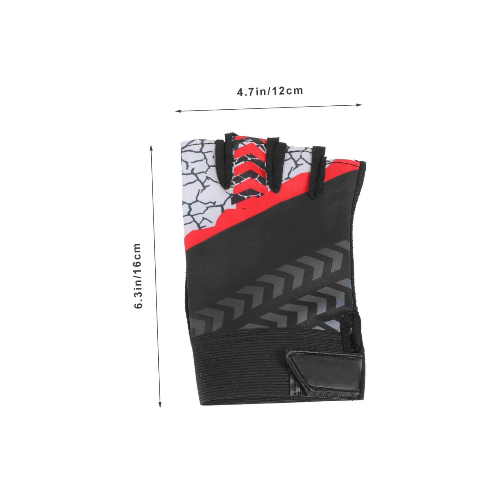 Happyyami 1Pair Outdoor Fingerless Gloves for Men and Women Breathable Slip and Shockproof Cycling and Fishing Gloves for Jogging Climbing and Hiking Activities