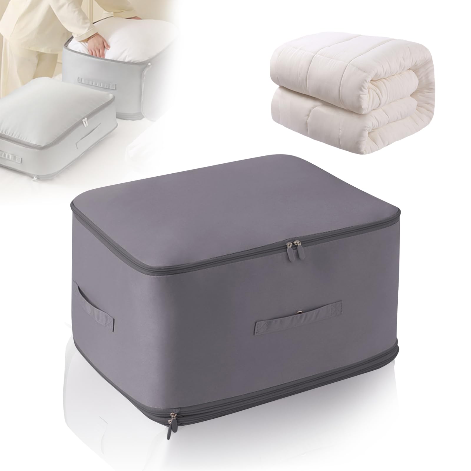 Organizer Autocomprimente Dntorx - 2 Sacche A Compressione Per Vestiti