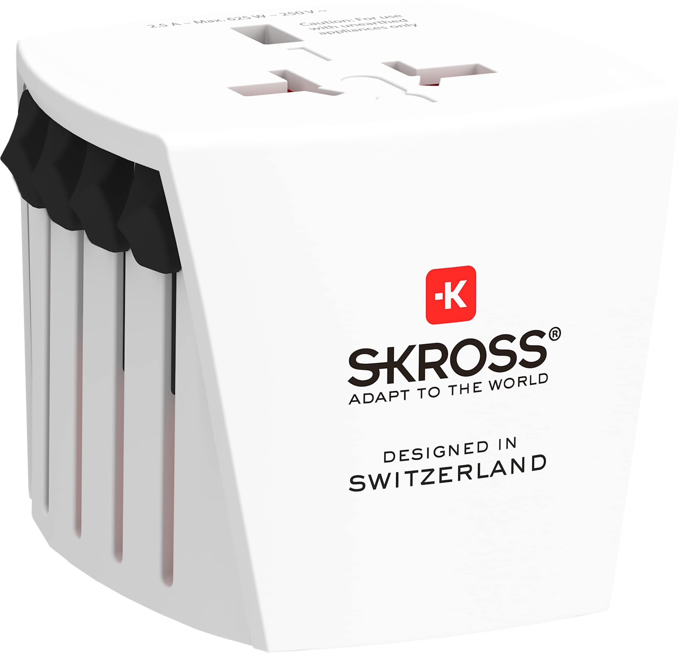 Skross 1.102500 MUV Micro Travel Adapter Compact & Worldwide Compatibility
