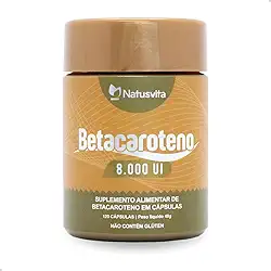 Betacaroteno 8.000 UI (8X + Concentrado) (1 Und. 120 Cápsulas)