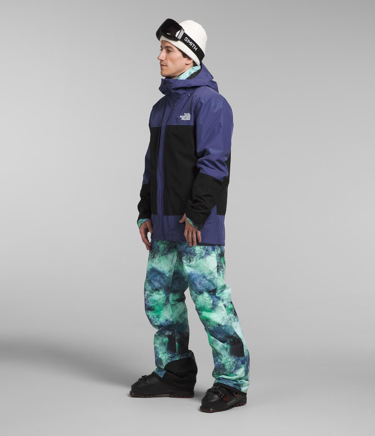 THE NORTH FACE Men's Thermoball Eco Snow Triclimate Waterproof Insulated Ski Jacket | Helmet Compatible, Powder Skirt - Image 2