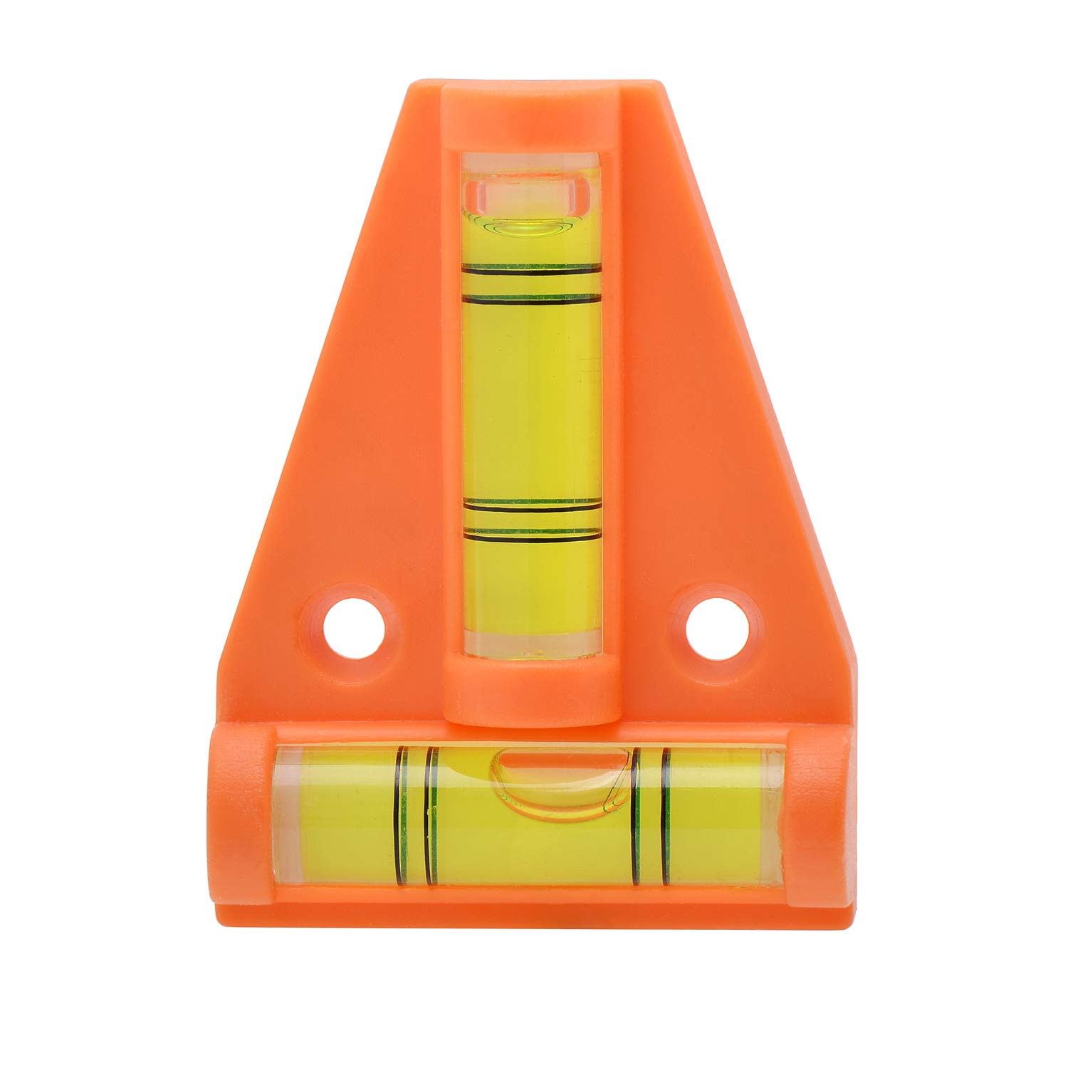 Mini T Level Tool - 2 Bubbles, Orange -2 Mini T Level Tool - 2 Bubbles, Orange -2