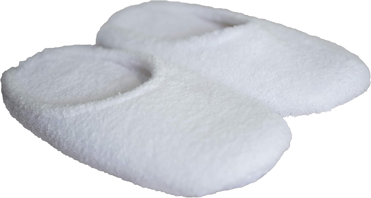 THIRSTY TOWELS Cloud 9 Turkish Spa Slippers - Plush, Washable, Non-Slip Terry Slippers for Women, Men, Kids & Guests, Unisex House Shoes, Holiday Gift - Image 2