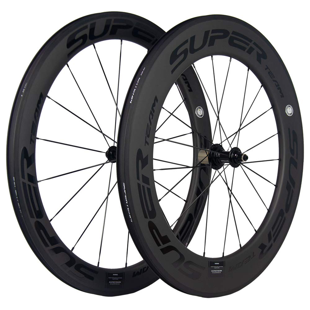 Amazon | SUPERTEAM カーボン 自転車ホイール 700C リムブレーキ 60/88
