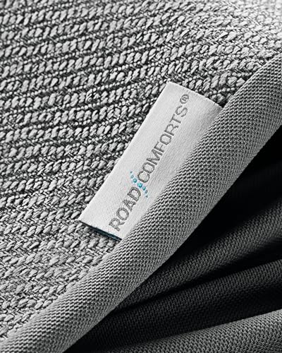 Road Comforts Car Seat Covers for Front Seat, High Back Heavy Duty Breathable Flax Seat Protector, Airbag, Not Seat Belt Compatible, Washable Seat Cover Fits for Most Cars, Trucks, SUVs, Vans - Thumbnail 5