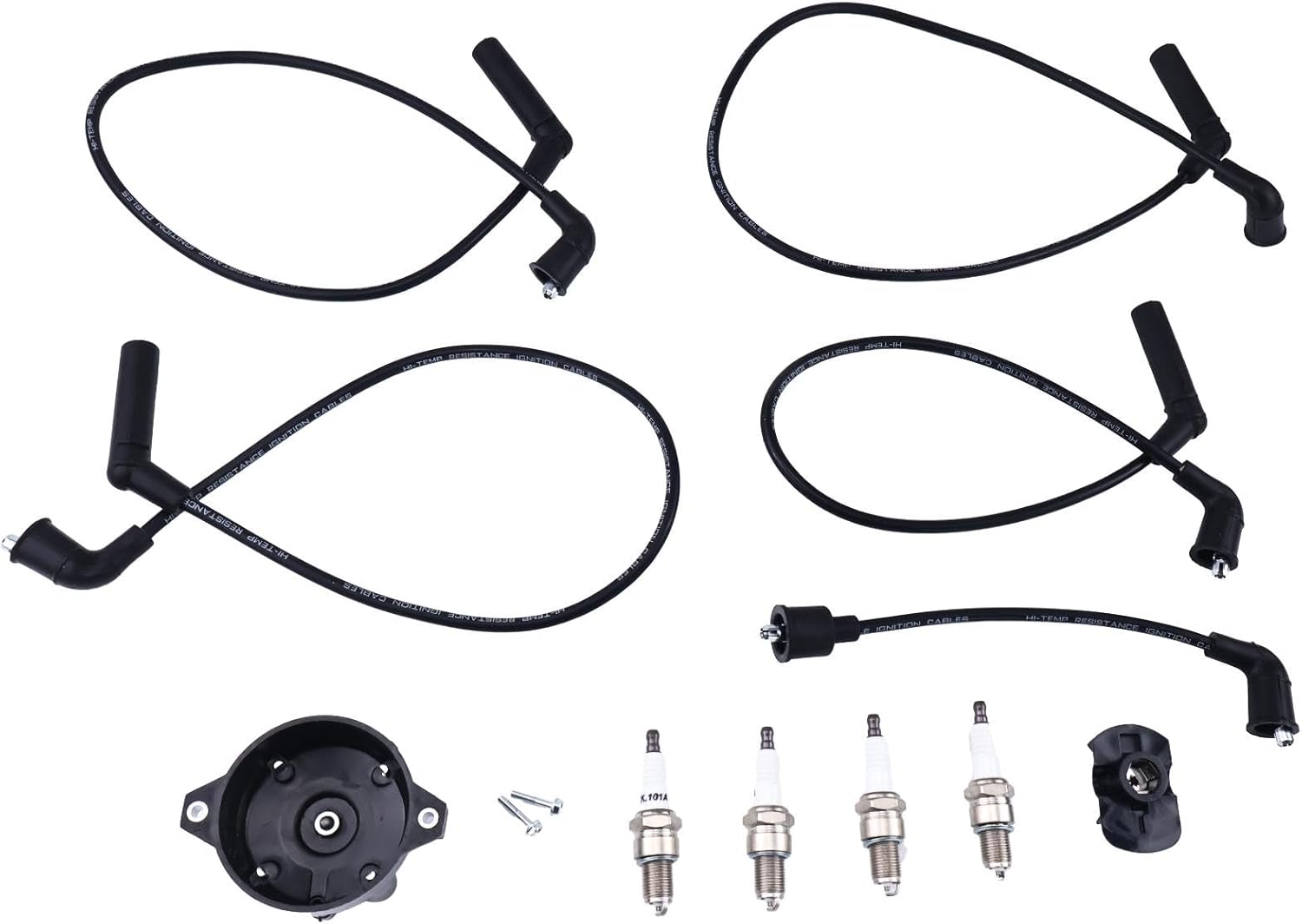 4G63 4G64 Ignition Tune Up Kit MD618364 MD972748 MD618262 MS851101 Compatible with Mitsubishi Engine Forklift
