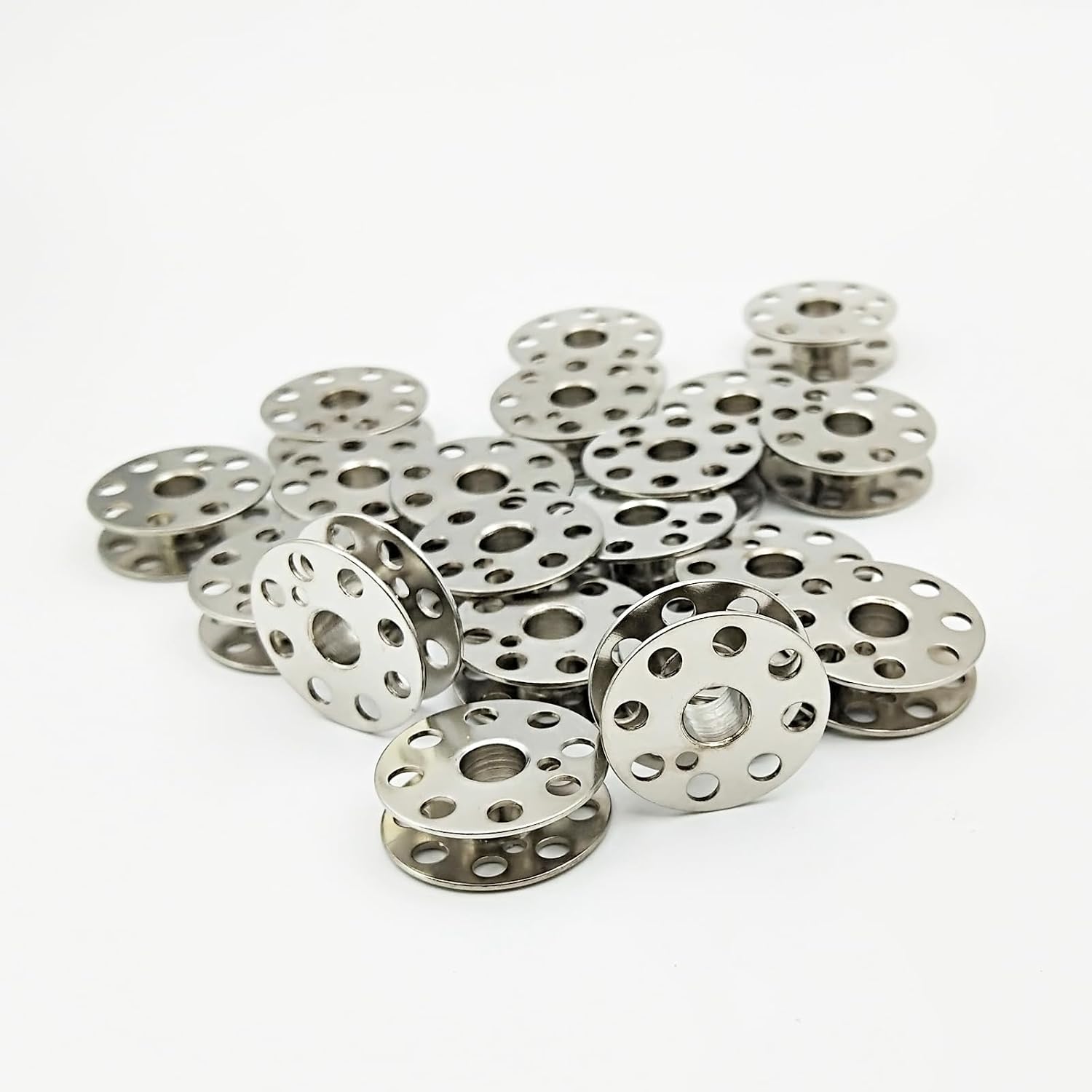 20Pcs Sewing Machine Bobbins #45785 for Singer 221 222 Featherweight 301,for Bernina 117 217 540