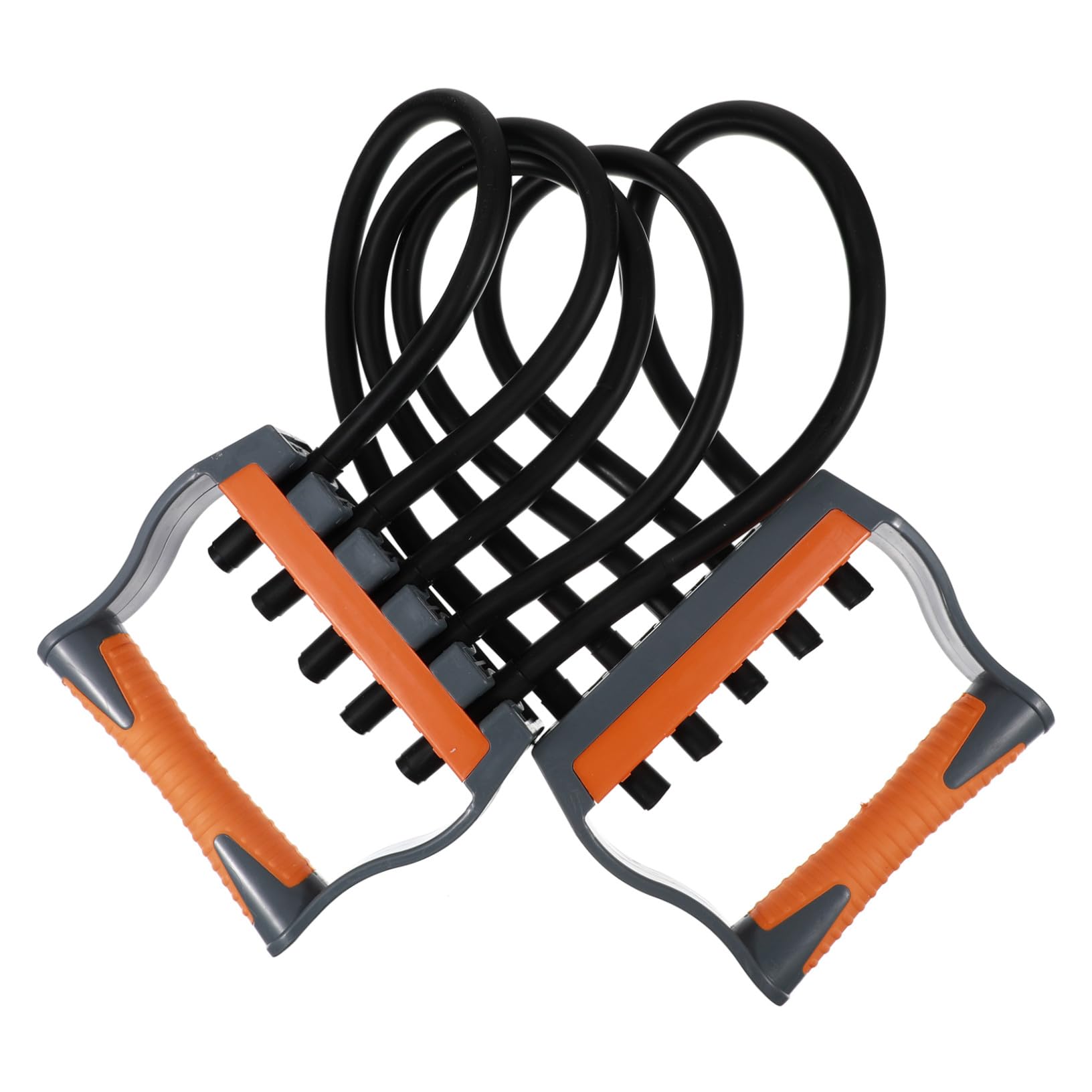 Bande Elastiche di Lattice per Allenamento Muscolare 5 Livelli di Resistenza Regolabile, per Spalle e Parte Superiore del Corpo, Perfette per Palestra e Campeggio