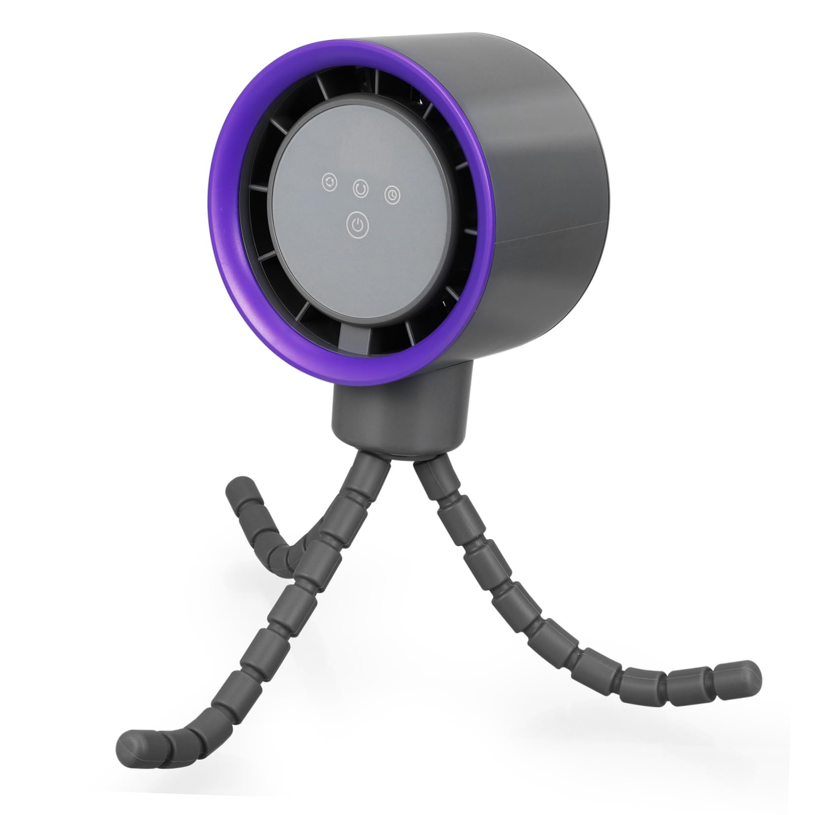 Ventilateur pour poussette silencieux à clipser avec tête orientable
