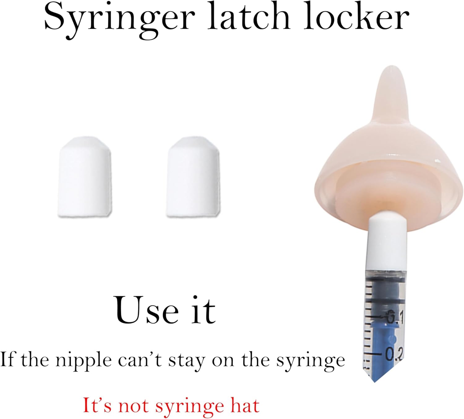 Doggiema Feeding Nipple and Syringes,Puppy Kitten Nipple for Nursing, Newborn Baby Dog Cat Rabbit Feeding Nipple with Nipples Feeder Kit