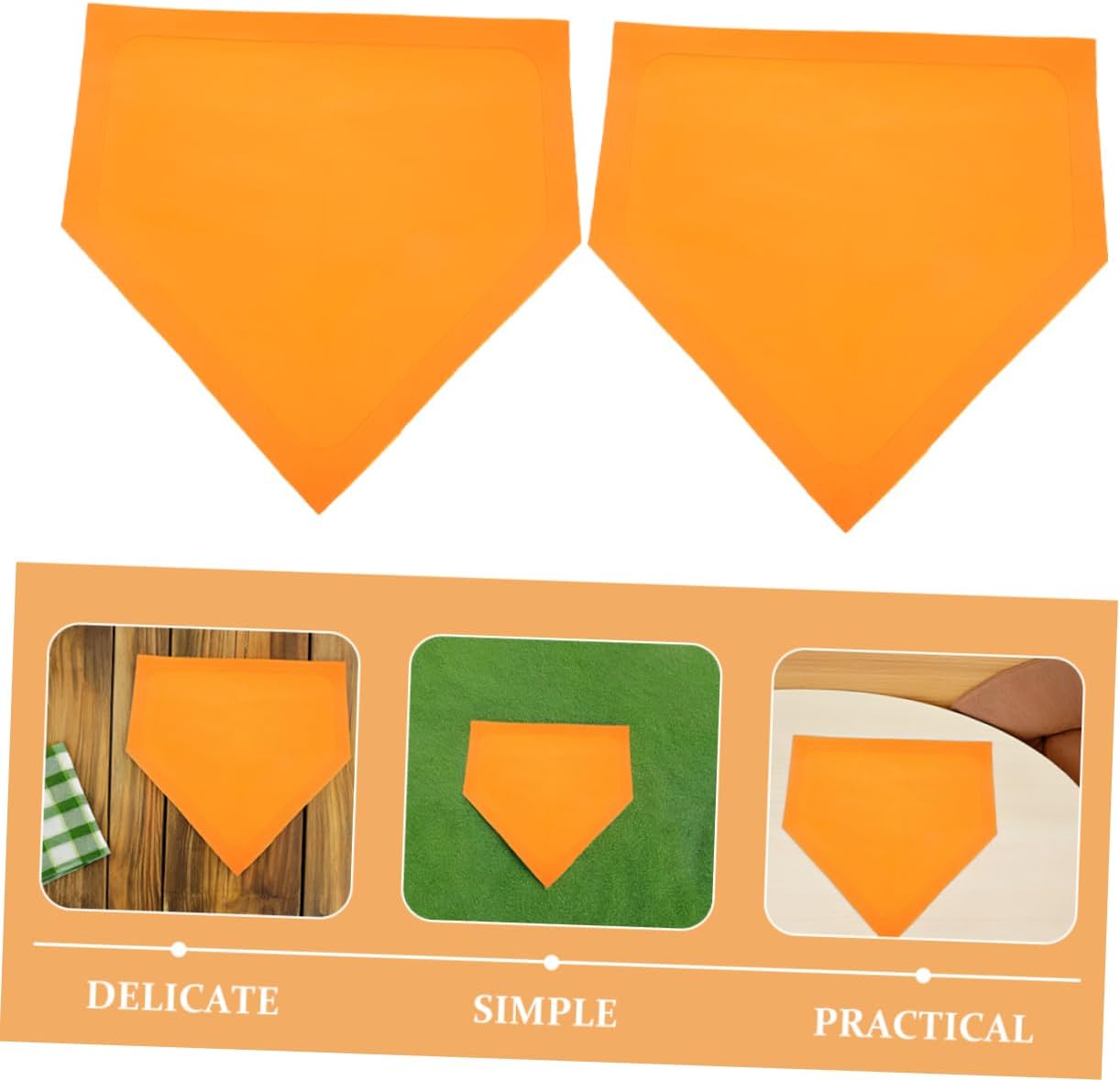 Backyard Batting Practice Tool 2pcs Softball Home Plate Baseball Training Plate for Gym Teachers